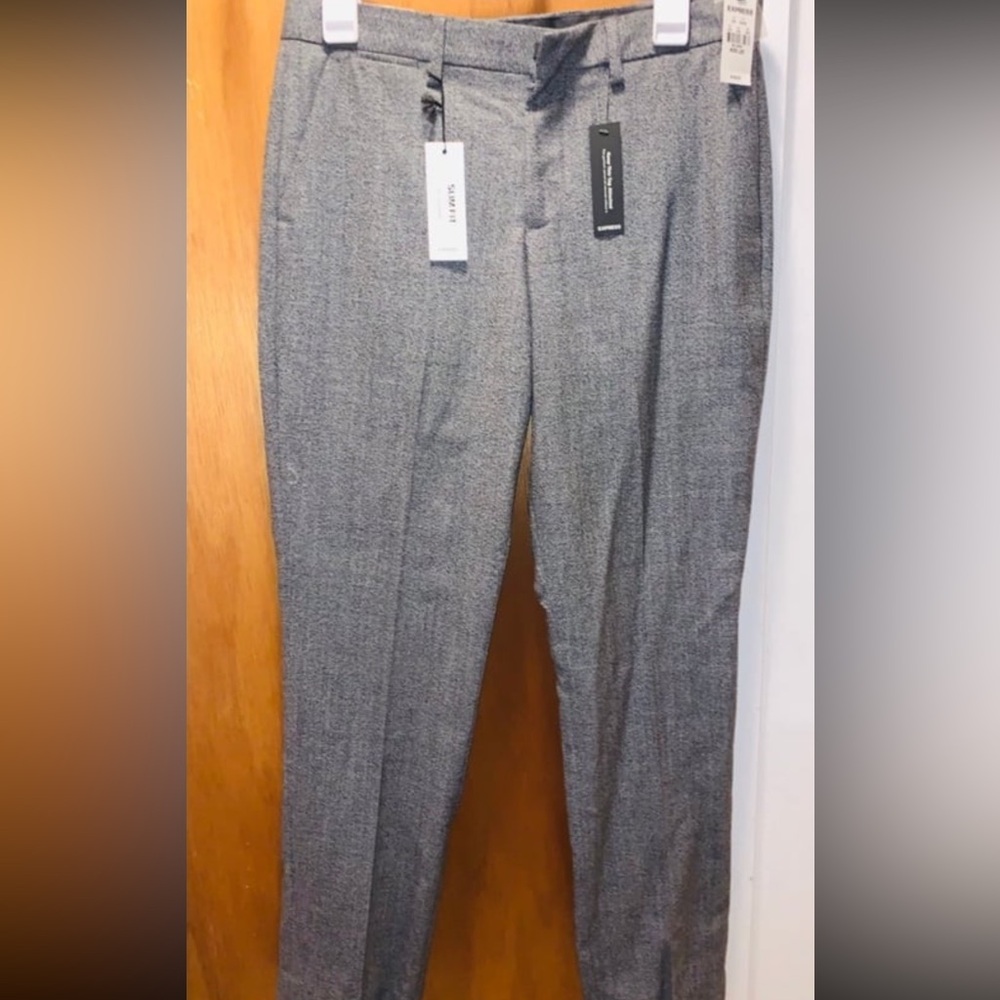 Express Charcoal Men's Dress Pants
